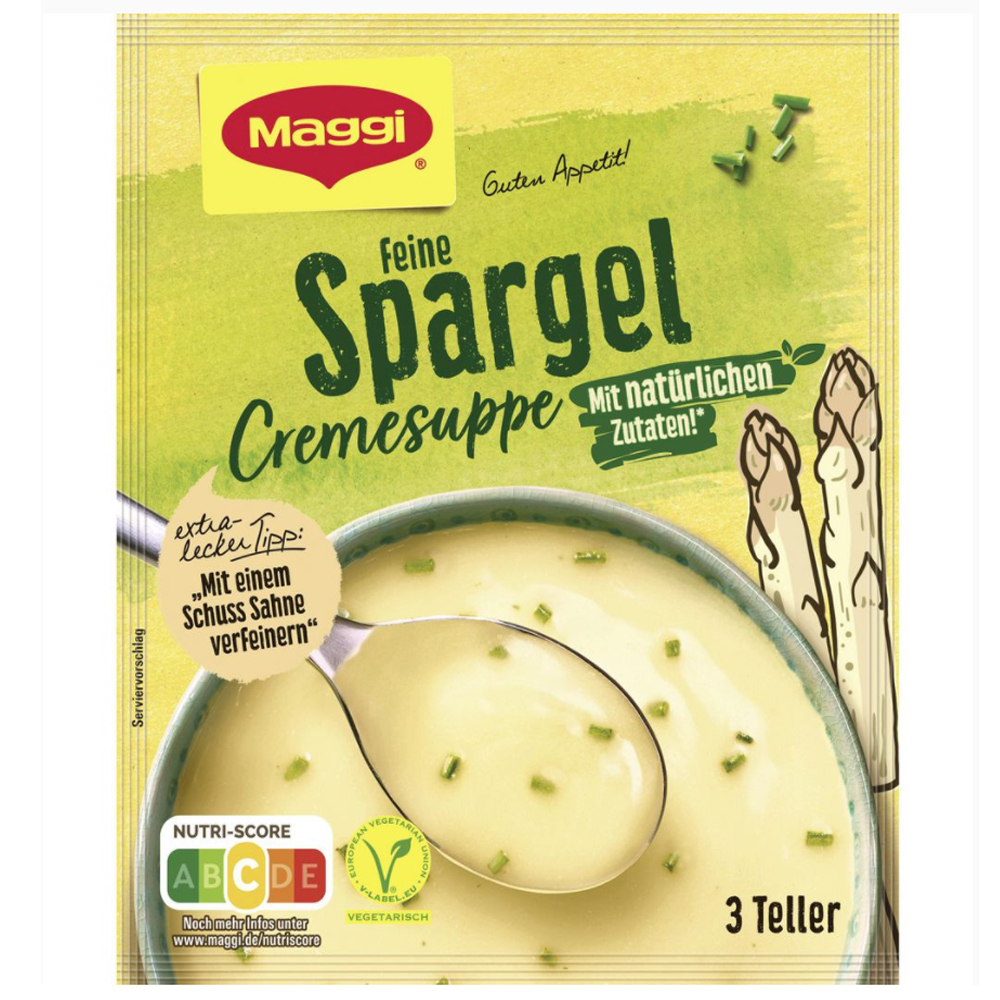 Asparagus SPARGEL Cream Soup, Maggi Guten Appetit, for 750ml Ready Dish