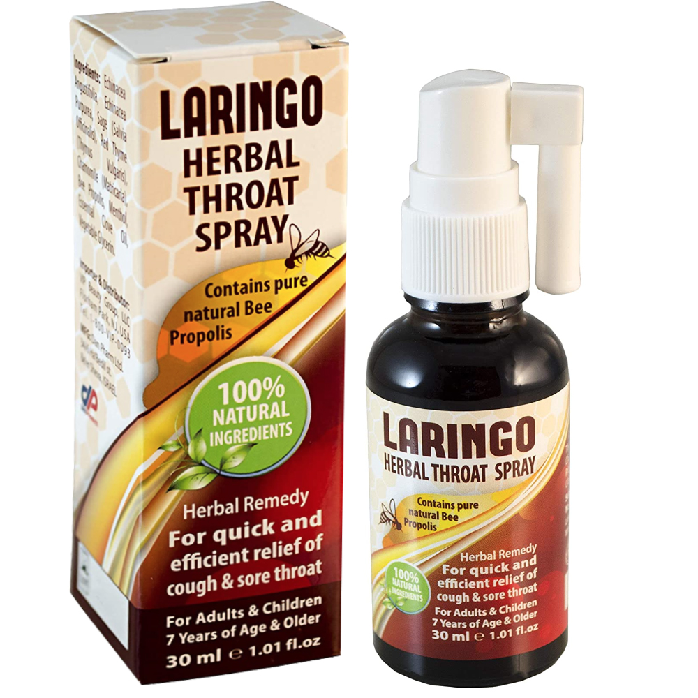 Herbal Throat LARINGO Spray, DAN Pharm, 30ml/ 1 fl oz 