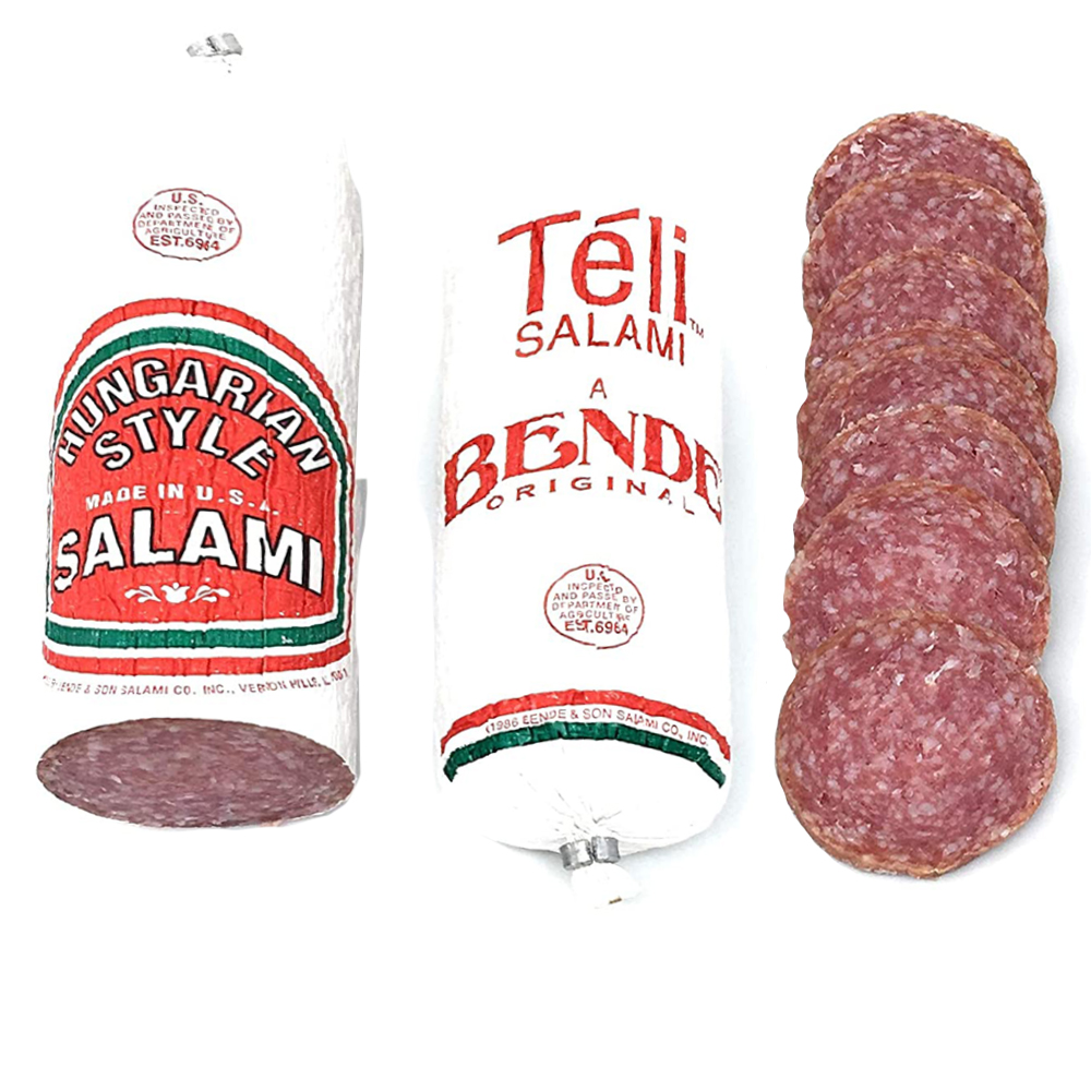Hungarian Salami (PRE-PK) Teli, Bende, 270g/ 0.6 lb