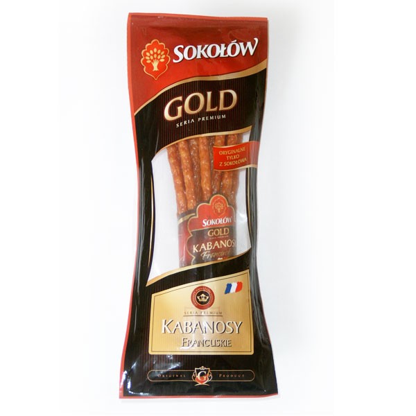 Gold Premium Thin Kabanosi French Style, 4.23 oz / 120 g