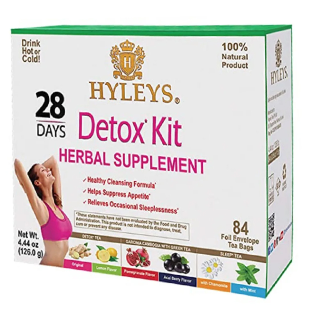 Hyleys 28 Days Detox Kit – 84 Tea Bags