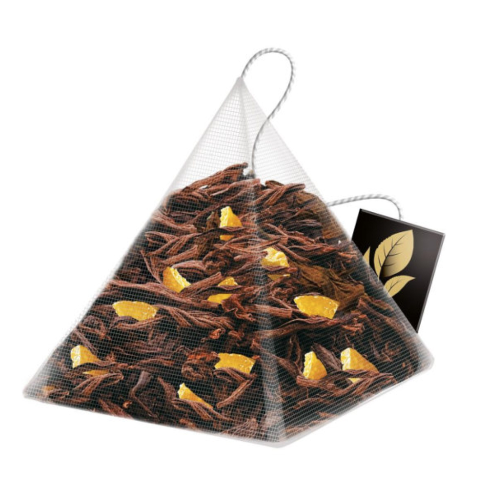 Black Tea Flavored Medium Leaf, Immuno, Curtis, 15 pyramids