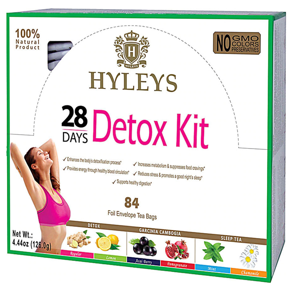 Hyleys 28 Days Detox Kit – 84 Tea Bags