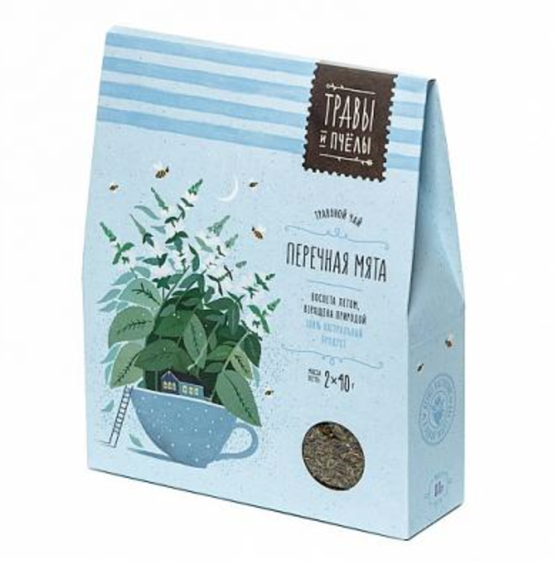 Peppermint Herbal Tea by Medovui Dom 80 g