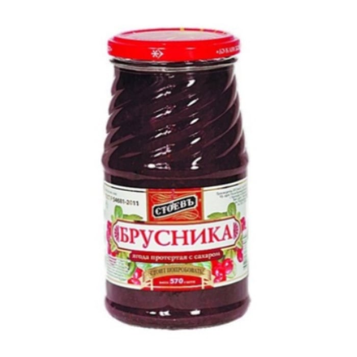 lingonberry grated with sugar, 1.26 lb/ 570 g