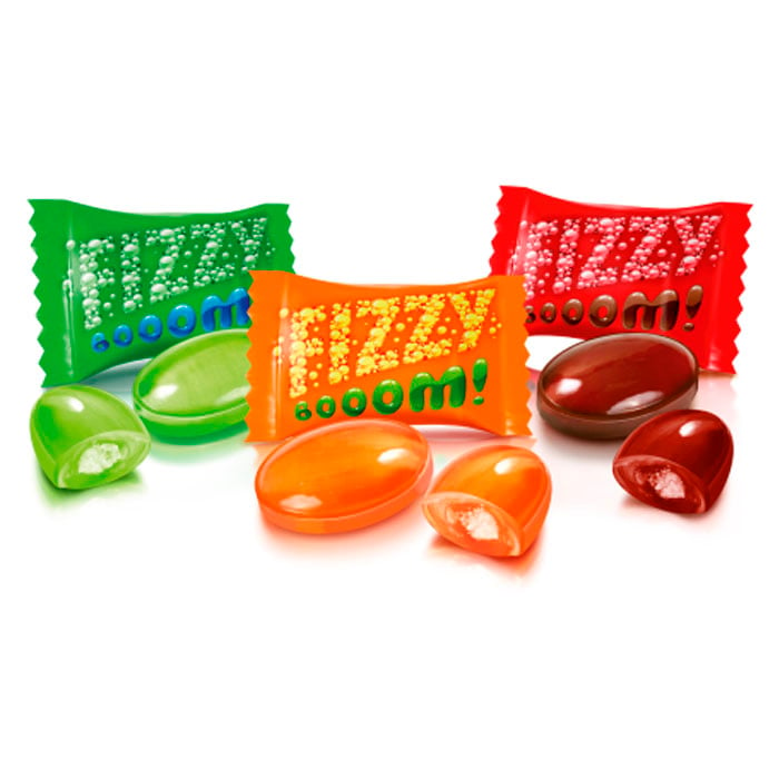 Fizzy Boom Caramel, 0.5 lb/ 226 g