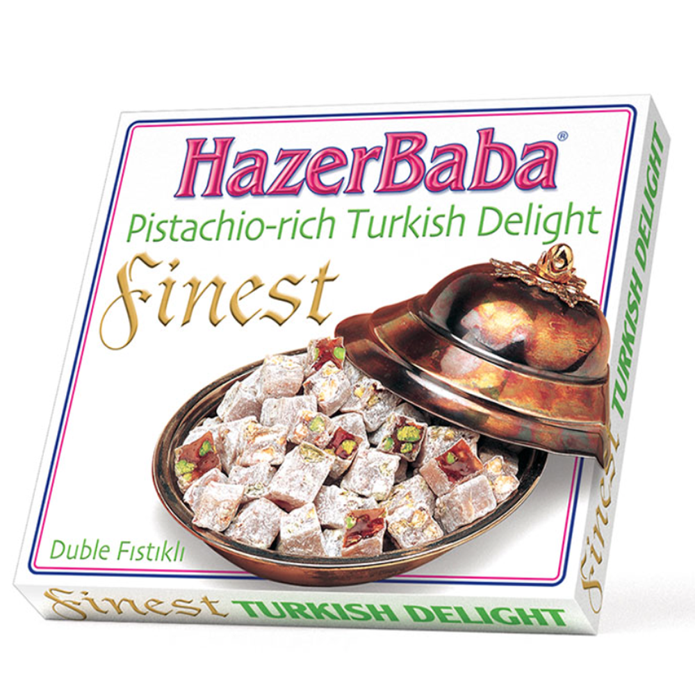 Pistachio Rich Turkish Delight, Hazer Baba, 250 g