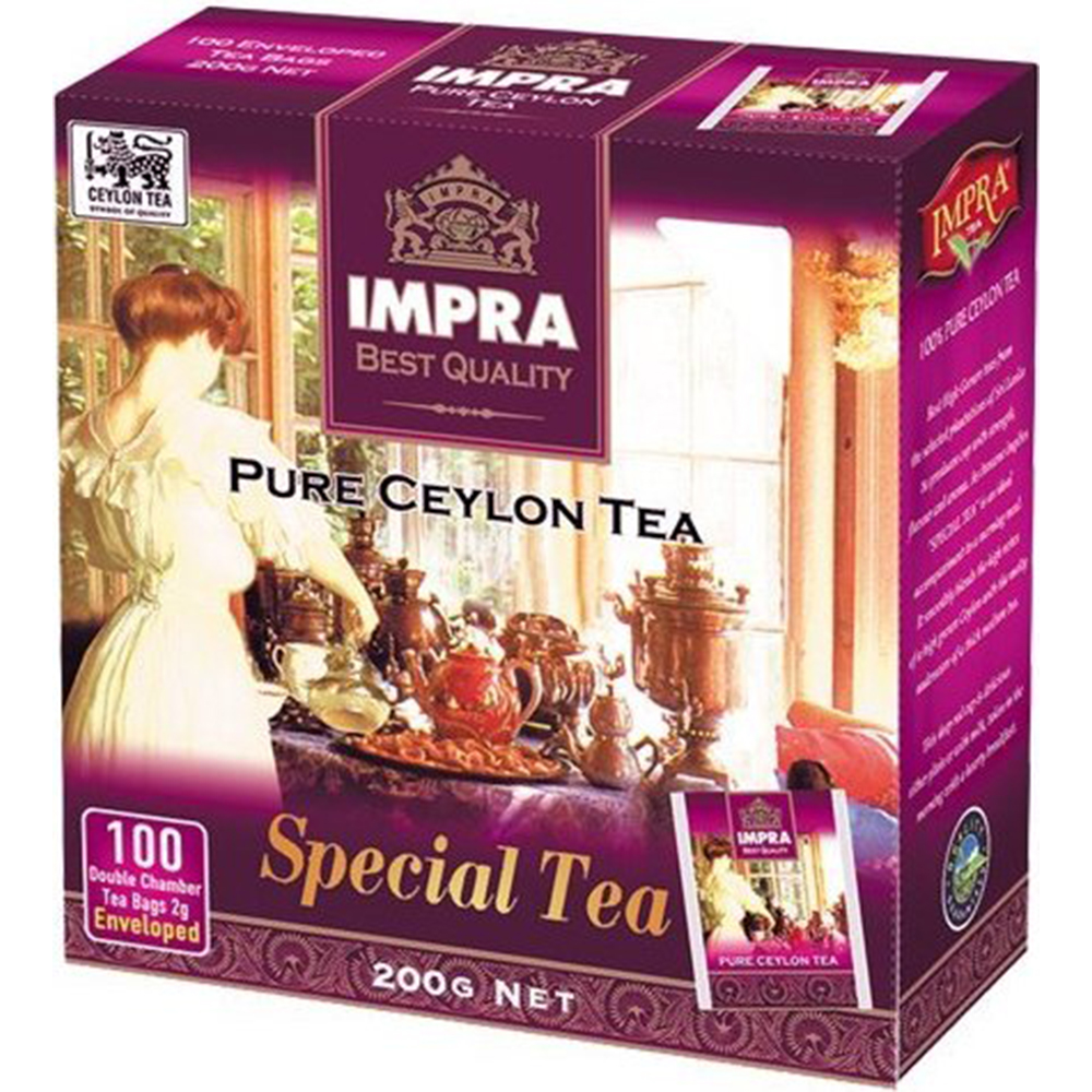 Pure Black Special Tea, Impra, 100 sachets