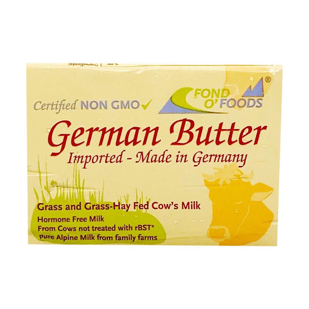 German Non-GMO Butter, Food O'foods