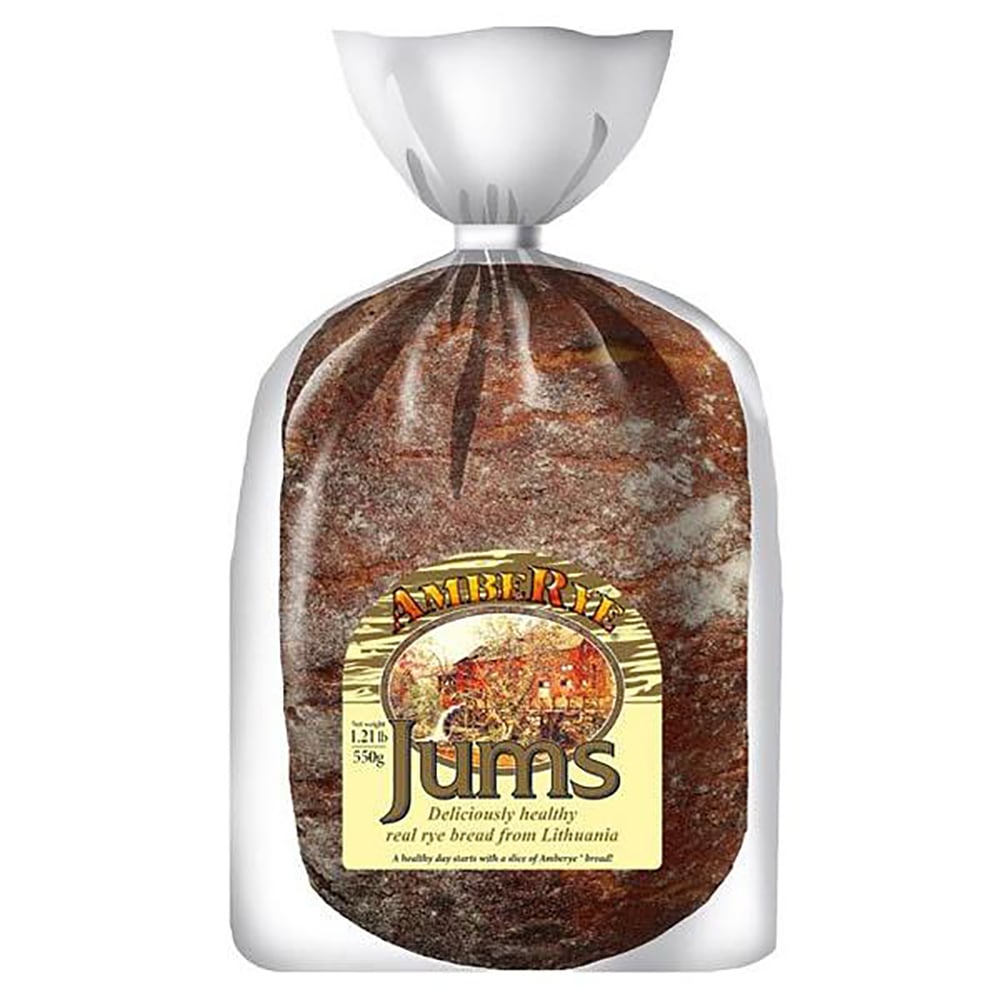 AmbeRye Jums Hearty Rye Bread, 550g/ 19.5oz