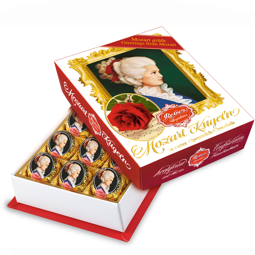 Chocolates with Marzipan Filling Constance, Mozart Reber, 240g/ 8.47oz
