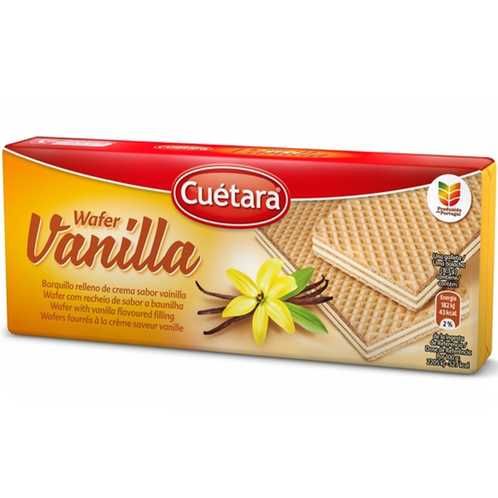 Vanilla Waffles, Cuetara, 150g/ 5.29oz