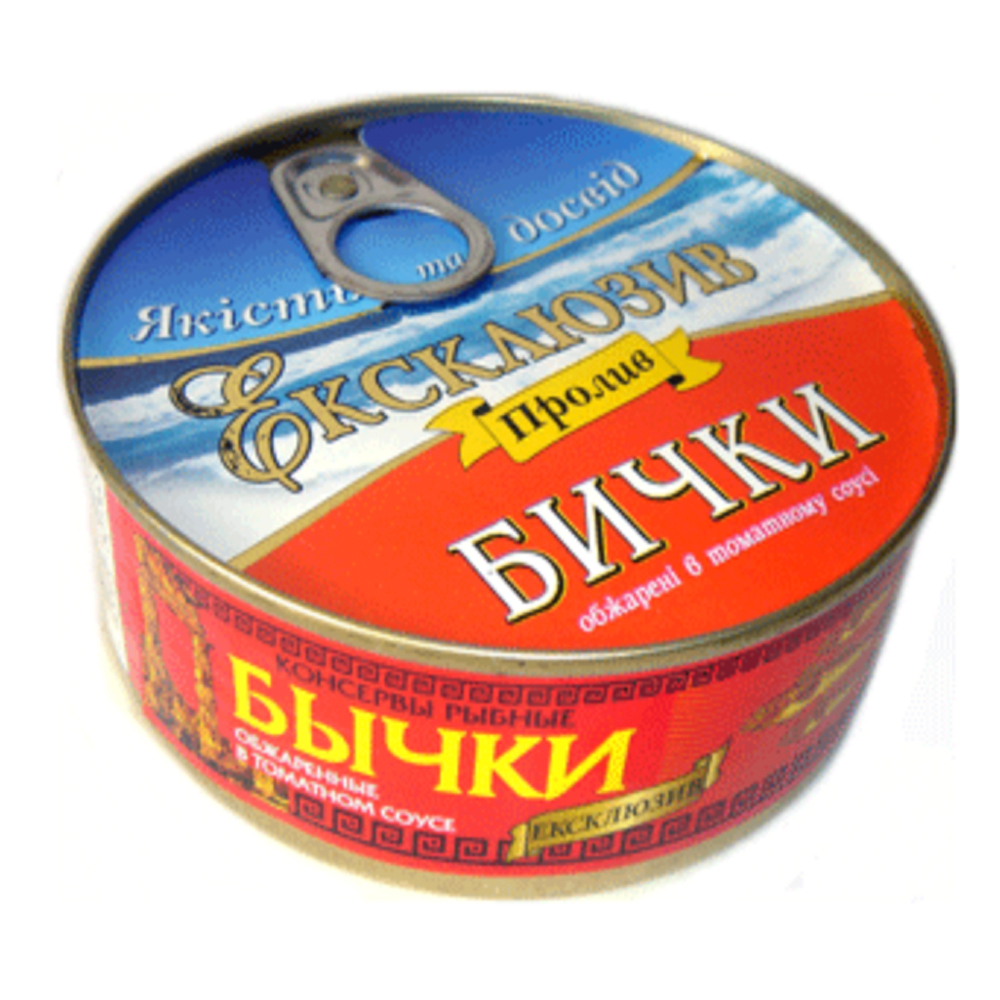 Bullheads in Tomato Sauce Tin Can, 8.78 oz / 240 g