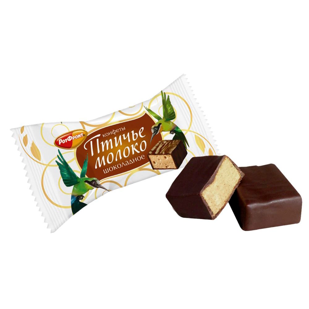 Souffle Candy Chocolate Bird's Milk, 0.5 lb / 0.22 kg