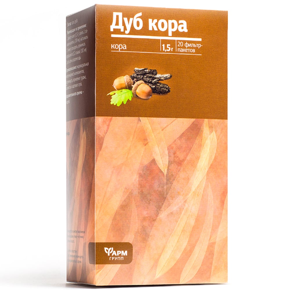 Oak Bark, Farmgroup, 20 Filter Bags х 1.5g