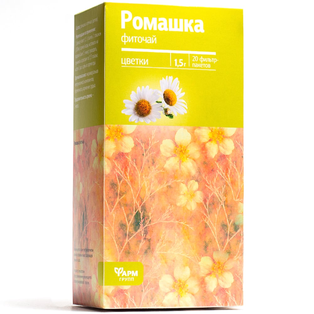 Chamomile, Farmgroup, 20 Filter Bags х 1.5g