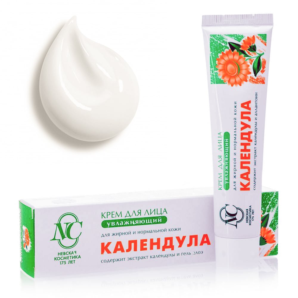 Kalendula Moisturizing Cream, Neva Cosmetics, 40 g/ 1.35 oz