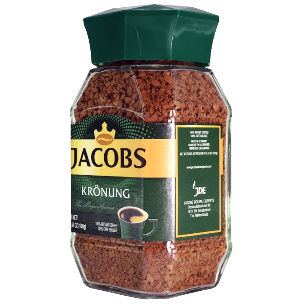 Instant Coffee Kronung, Jacobs, 100 g / 3.53 oz