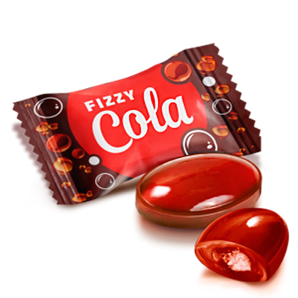 Caramel with Filling Fizzy Cola Original, Roshen, 226g / 0.5lb