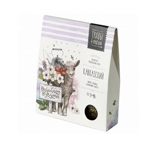 Caucasian Herbal Tea (Herbs & Bees), 2 x 40 g (1.41 oz)