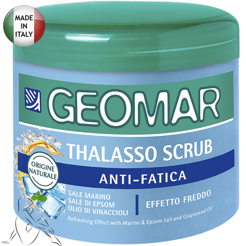 Thalasso Body Scrub Relieving Fatigue, Geomar, 600g/1.32lb