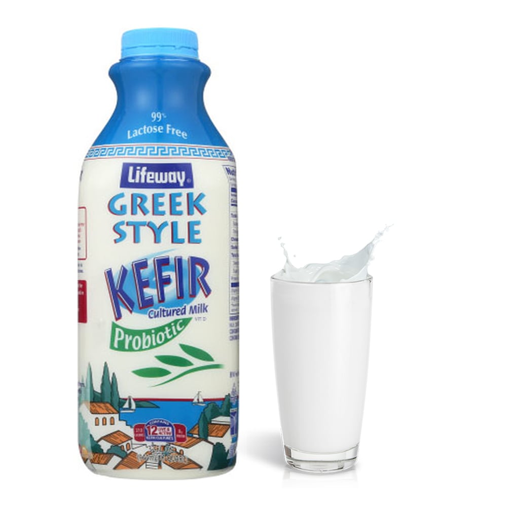 Kefir Greek Style Plain Whole Milk (LifeWay), 32 oz / 0.94 L