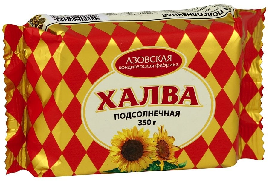 Sunflower Halva Classic Azov/Timosha, 12.35 oz / 350 g