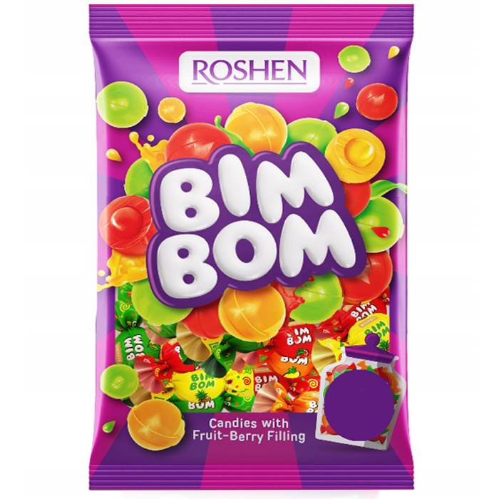 Caramel Bim-Bom Fruit Filling, Roshen, 2.2lb / 1kg