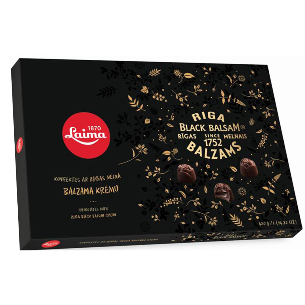 Exclusive Riga Black Balsam Candy Selection, Laima, 14.16 oz / 420 g