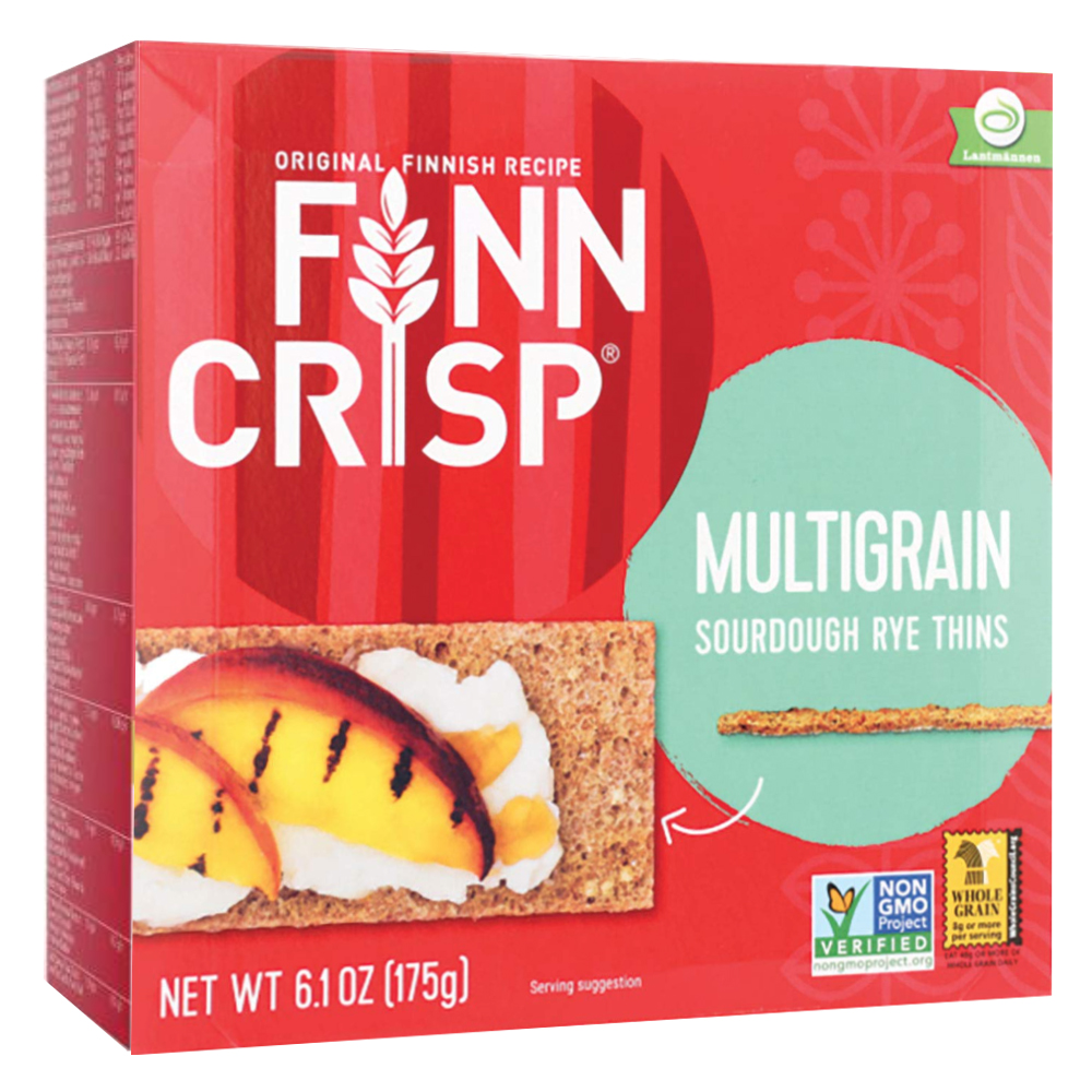 Finn Crisp Multigrain Thin Crisp Bread, 175g/  6.2 oz