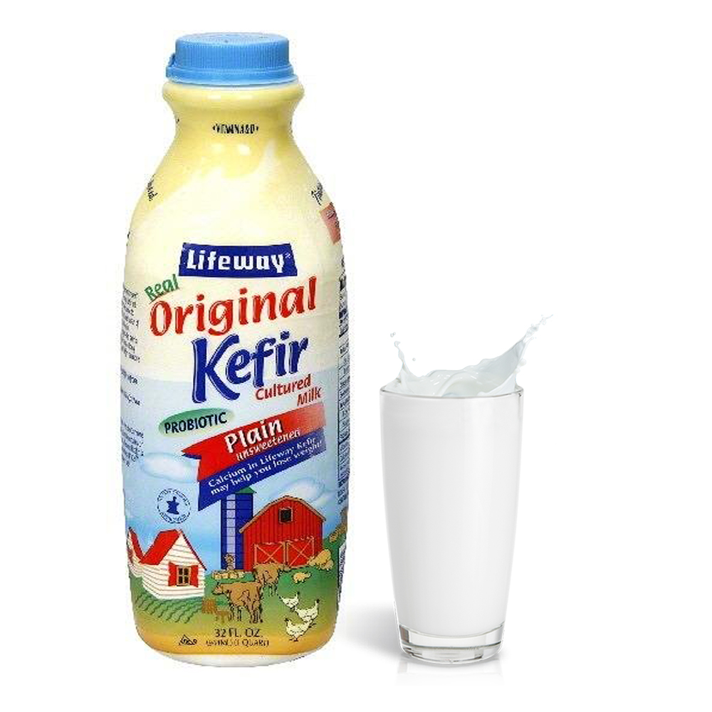 Lifeway Kefir Milk, Cultured, Plain, Unsweetened, 32 oz / 0.94 L