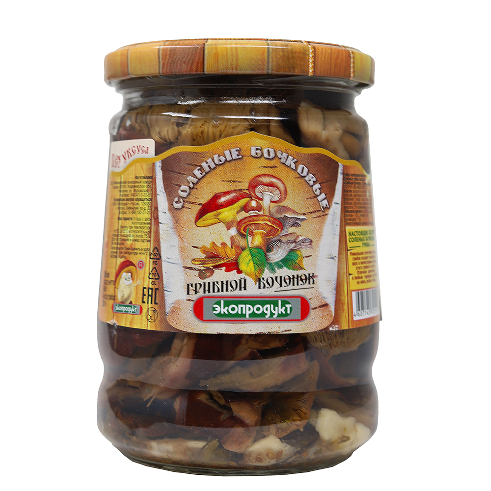 Mixed Mushrooms in Brine, 20.46 oz/ 580 g
