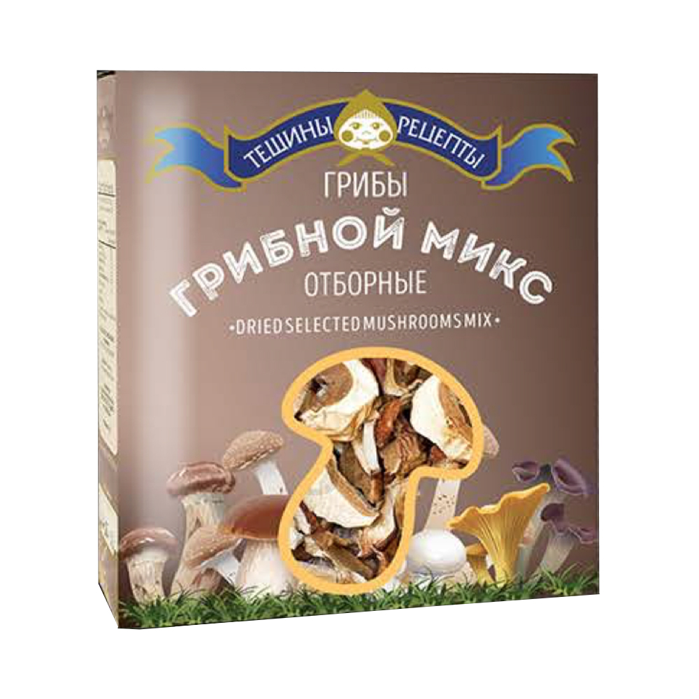 Dry Mushrooms Forest Mix Box, 25gr