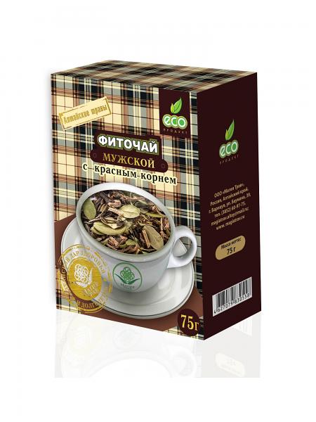 Herbal Phyto Tea for Men with Red Root, 2.64 oz / 75 g