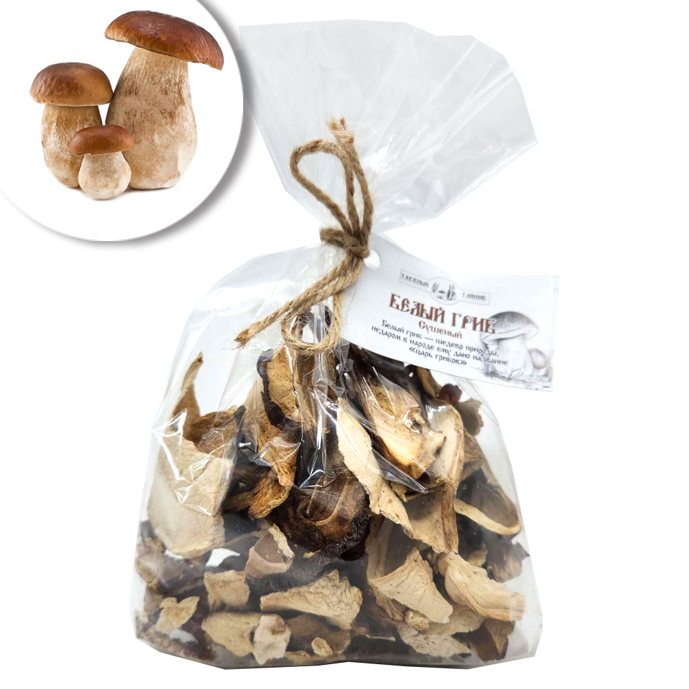 Dried White Mushroom | Porcini, Taiga Cache, 40g/ 1.41 oz