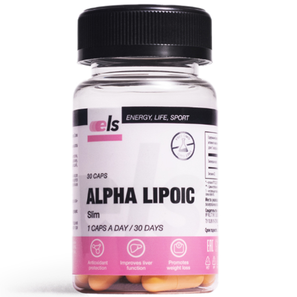 Alpha Lipoic Acid Slim 400mg, Farmgroup, 30pcs