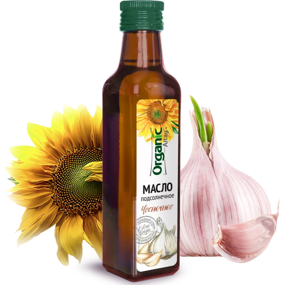 Sunflower Oil with garlic flavour 