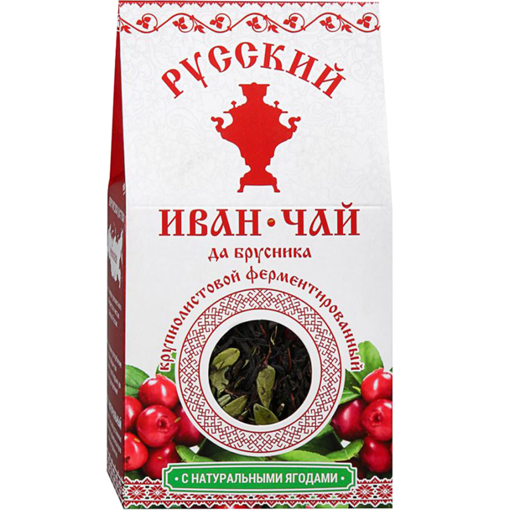 Ivan-Tea with Lingonberries, Russian Ivan Tea, 1.77oz / 50g