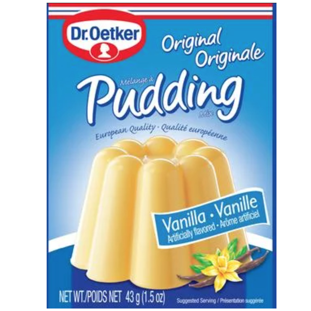 Vanilla Pudding, Dr. Oetker, 43 g/ 1.52 oz