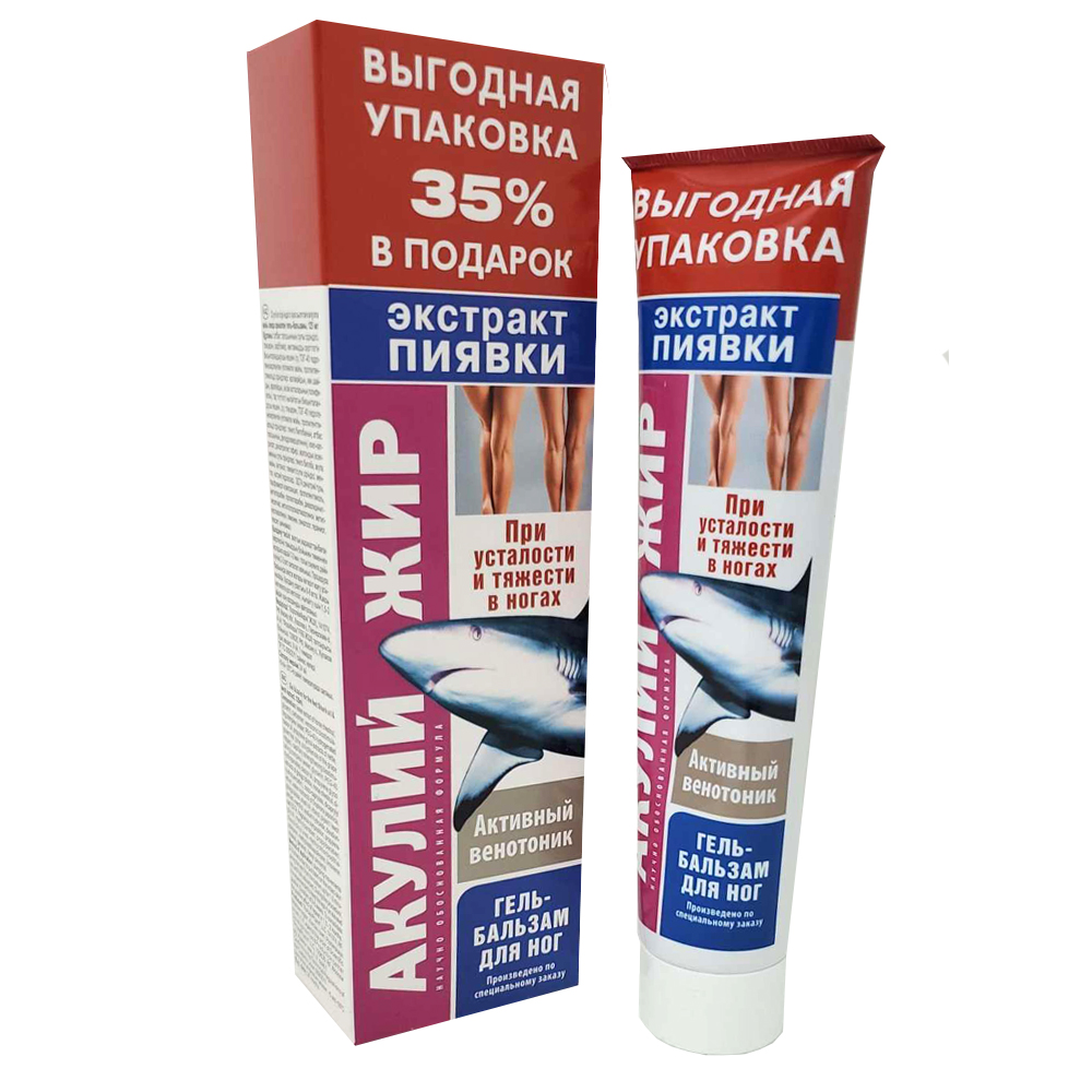 Shark Fat Gel-Balm w/ Leech Extract, 125 ml/ 4.23 oz