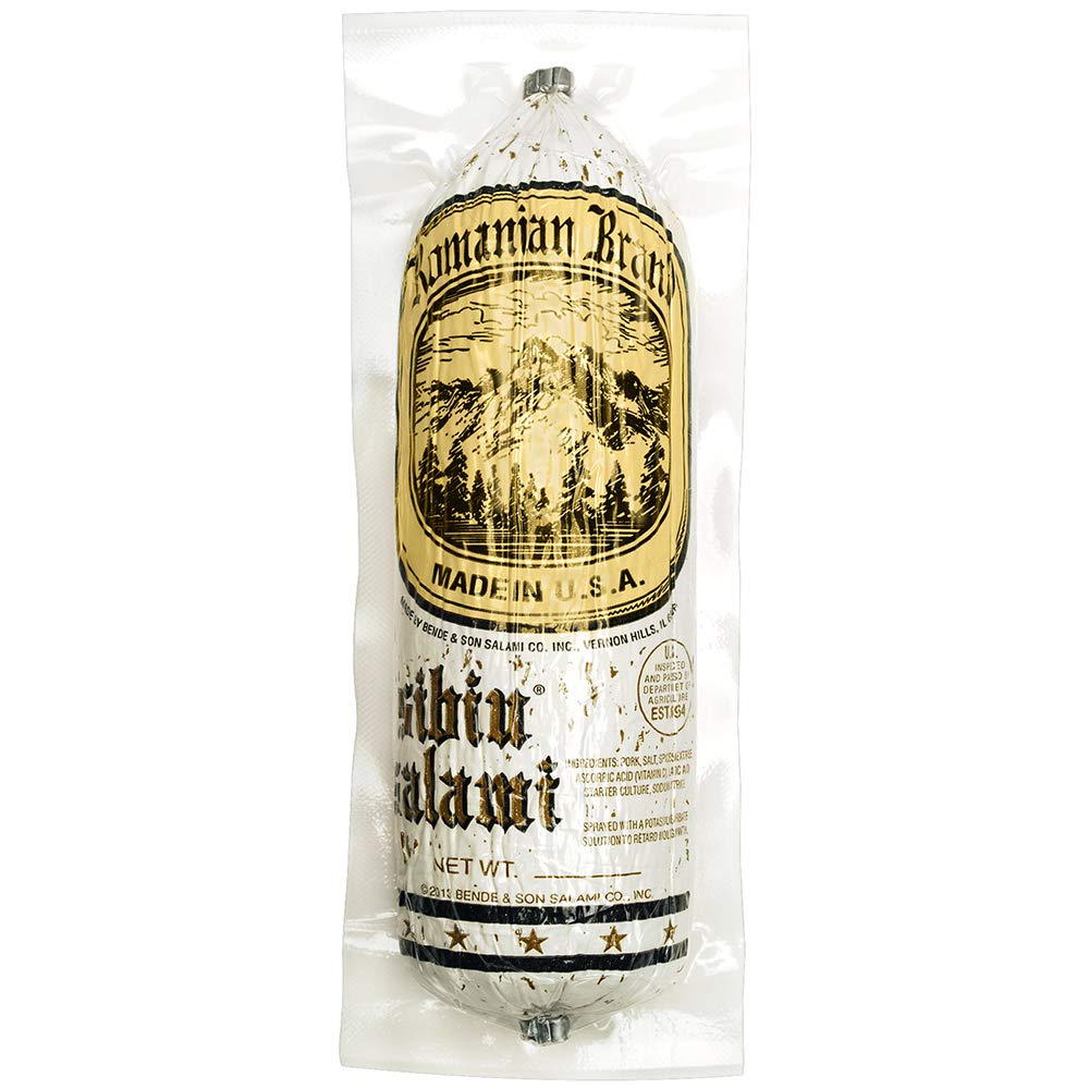 Salami Romanian Brand (Pre-PK), Sibiu, 360g/ 0.8 lb