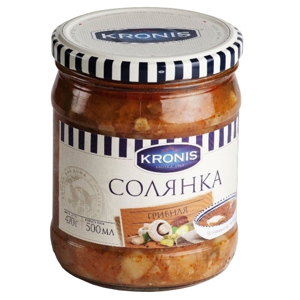 Mushroom Soup Solyanka, Kronis, 470g/ 1.04 lb