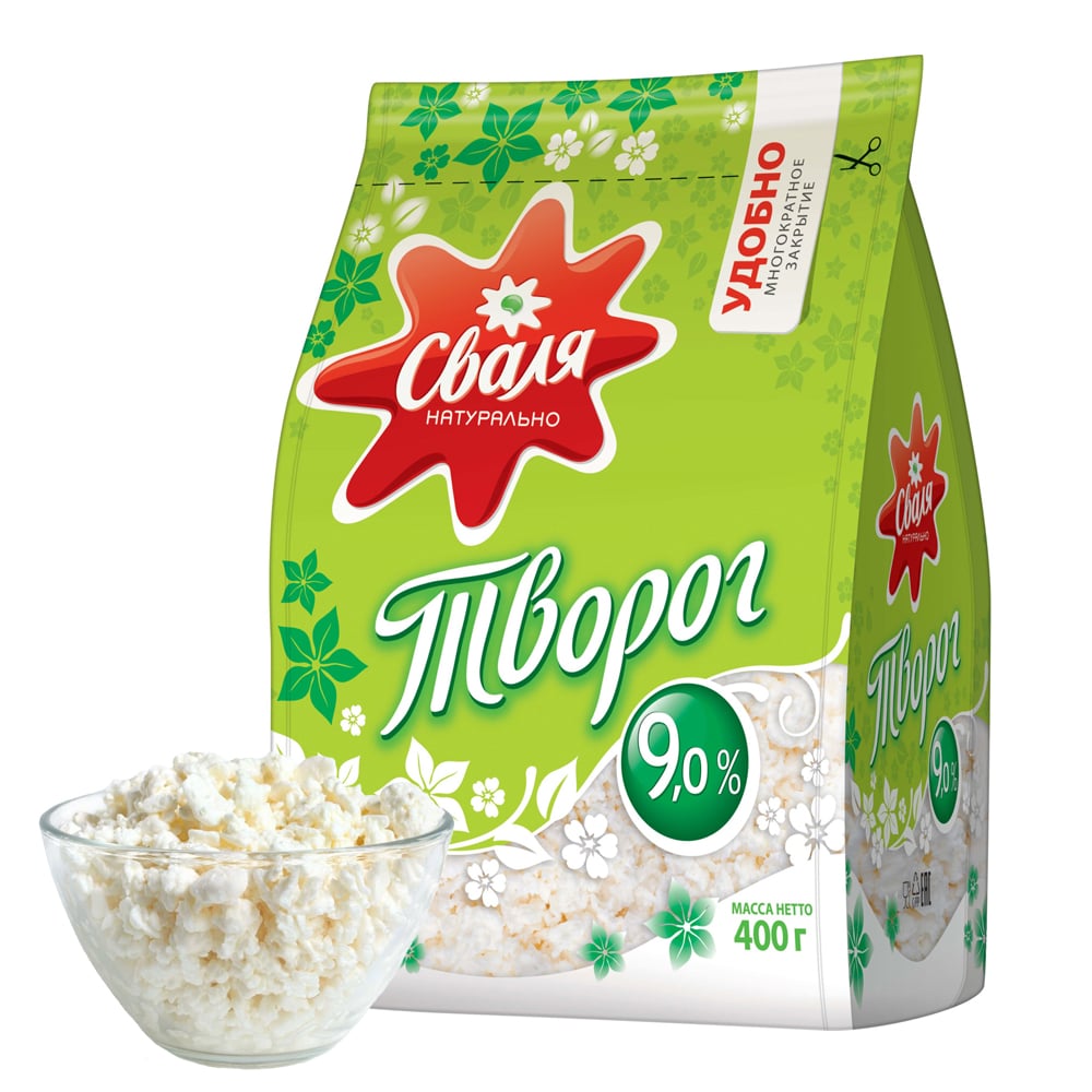 Cottage Cheese 9% Fat Content, 370g