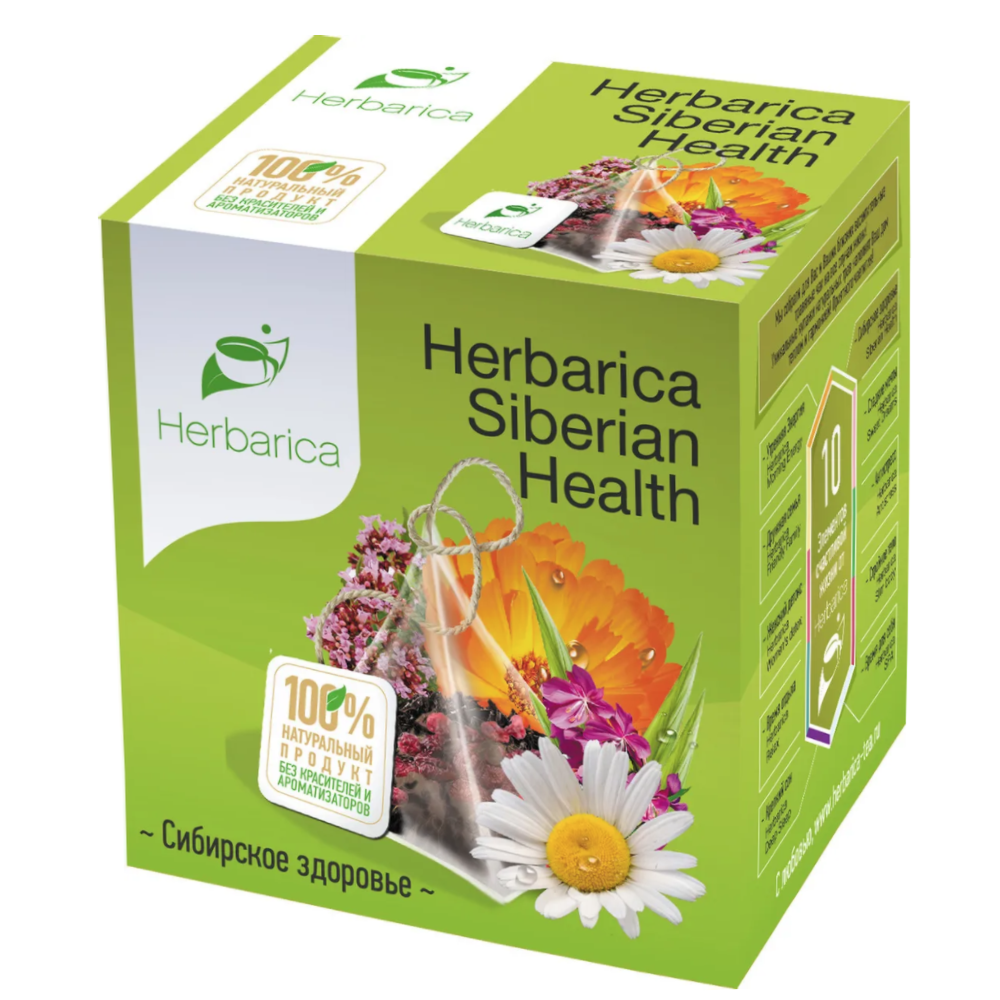 Siberian Health Herbal Tea, Herbarica, 12 pyramids*2g