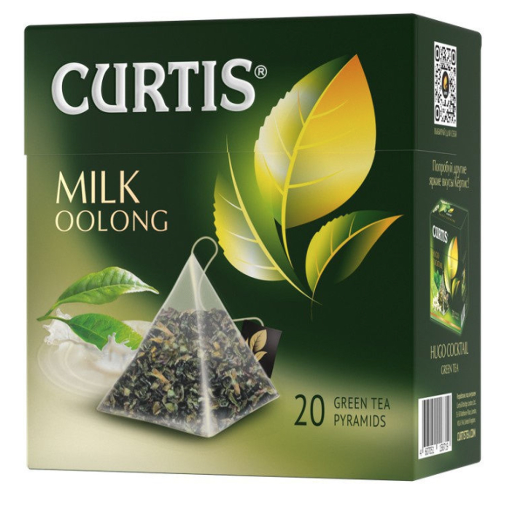 Milk Oolong Green Tea, Curtis, 20 Tea Bags