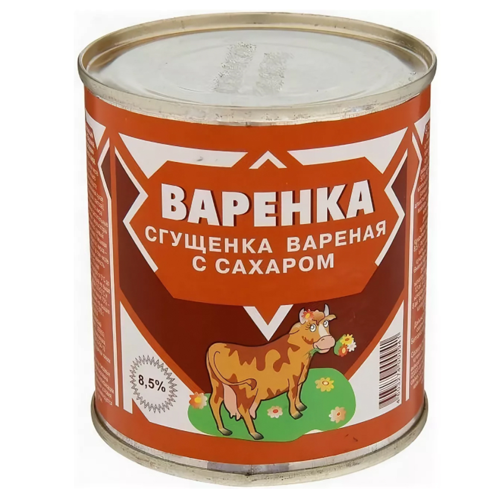 Condensed Boiled Milk,  Varenka with Sugar, 0.82 lb/ 360 g