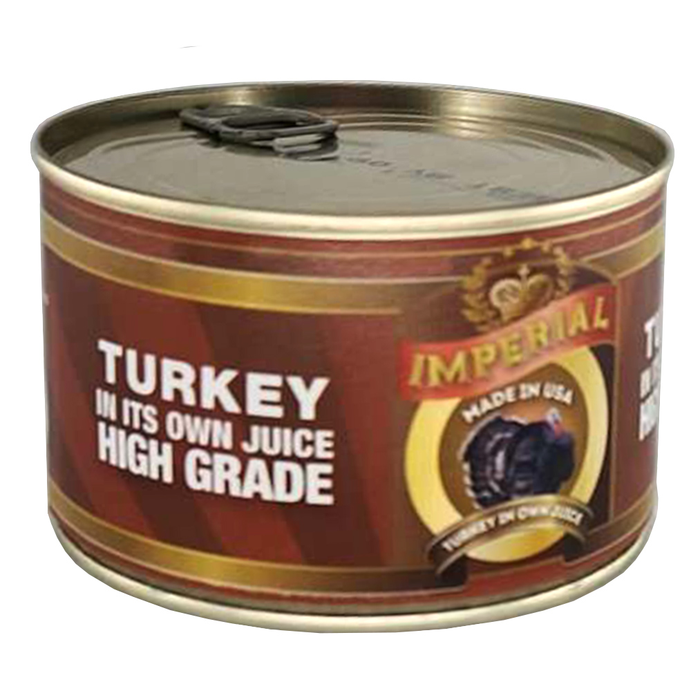 High Grade Turkey Meat in Its Own Juice, 14.2oz / 400g