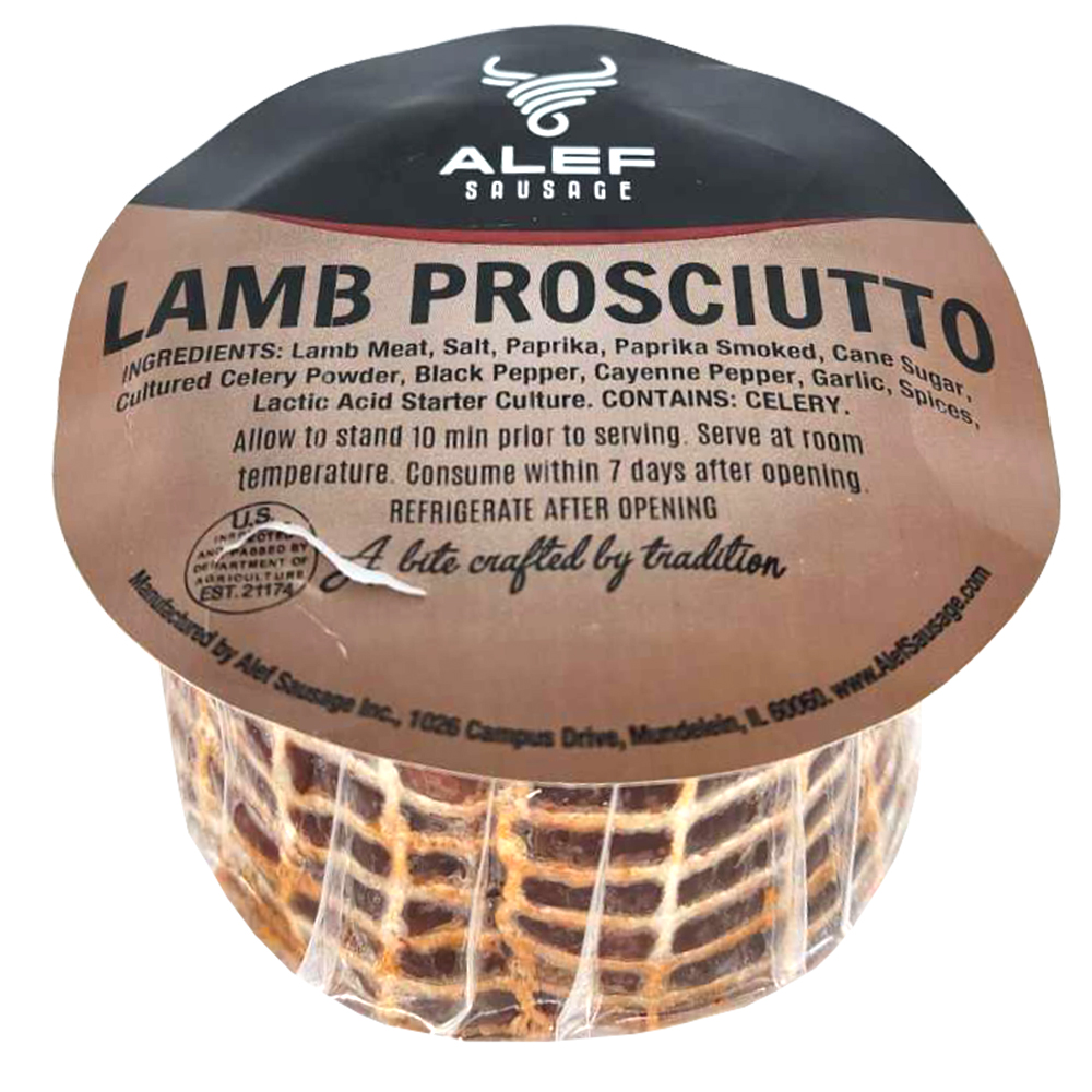 Lamb Prosciutto, Alef, 270g/ 9.52oz
