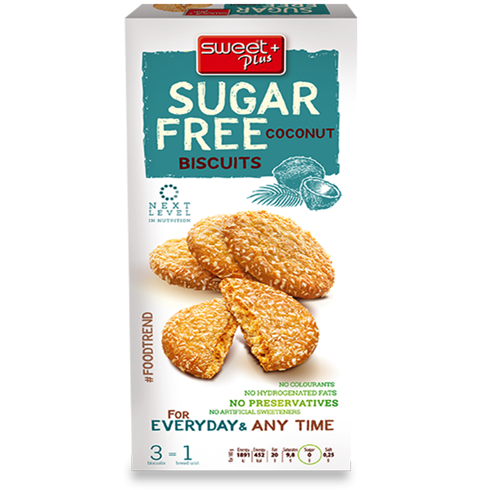 Coconut Biscuits SUGAR FREE, ZIV, 100g/ 3.53oz