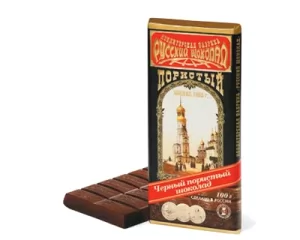 Russian Dark Aerated Chocolate, 3.52 oz / 100 g